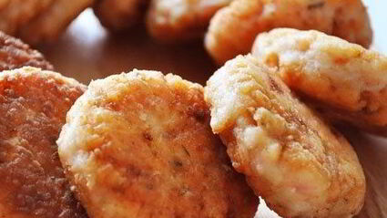 котлеты из семги и крабовых палочек