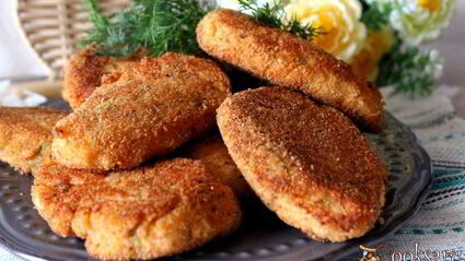 котлеты из семги с манкой