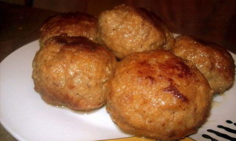 Рецепт котлеты из свинины и говядины с карри