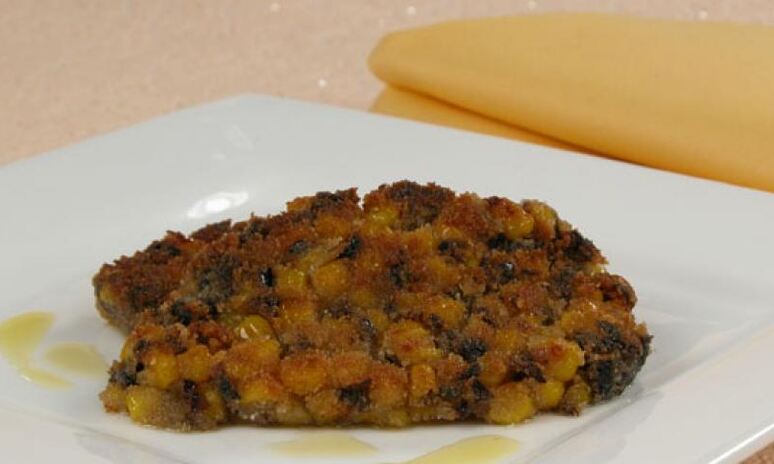 Рецепт котлеты кукурузные с черносливом