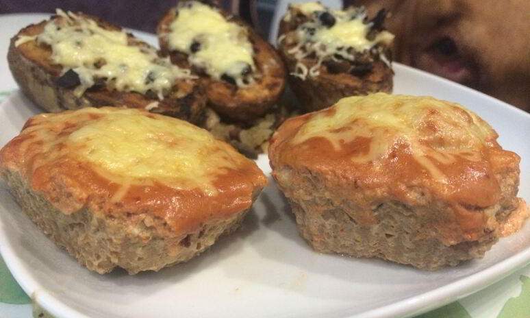 Рецепт котлеты-маффины с мягким сыром