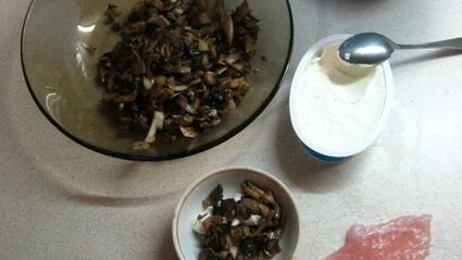 котлеты по-киевски с сыром и грибами