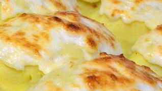 Котлеты в картофеле под сырной шапкой