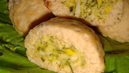 куриные котлеты с начинкой