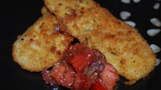 Куриные котлеты с творогом