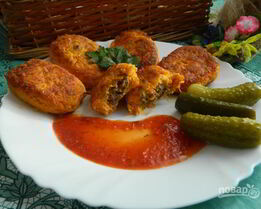 Морковные котлеты с куриной печенью