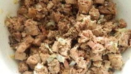 морковные котлеты с куриной печенью