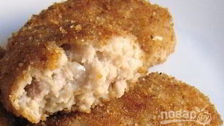 Мясные котлеты без яиц