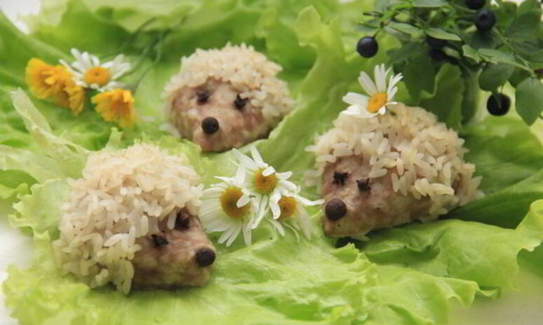 Рецепт паровые котлеты ежики