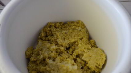 постные гороховые котлеты