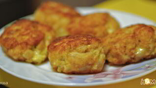 Рубленые котлеты с сыром