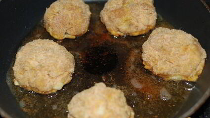 рубленые котлеты с сыром