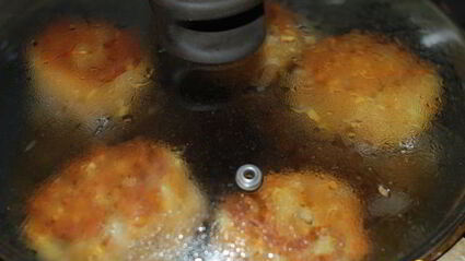 рубленые котлеты с сыром