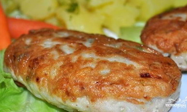 Рецепт рыбные котлеты без яиц