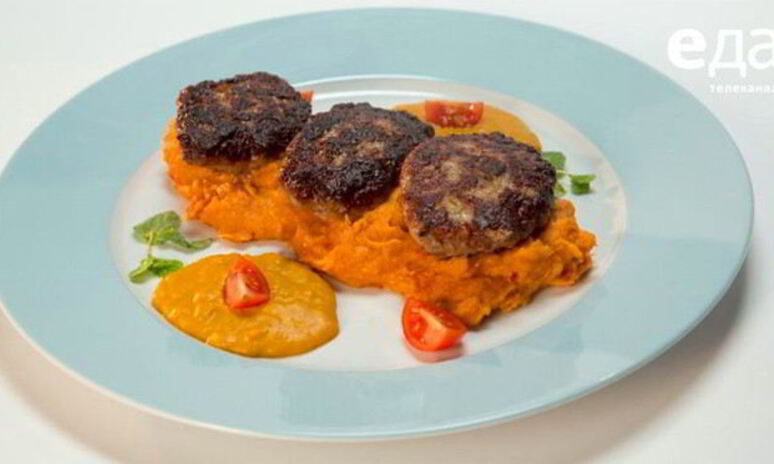 Рецепт утиные котлеты с красным пюре
