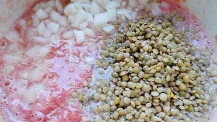 вегетарианские котлеты из чечевицы