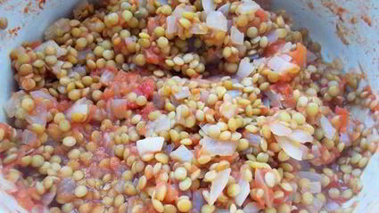 вегетарианские котлеты из чечевицы