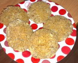 Вегетарианские котлеты с сыром