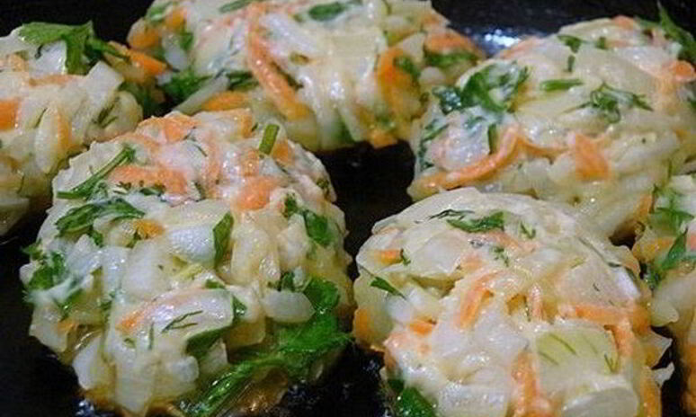 Рецепт вегетарианские луковые котлеты