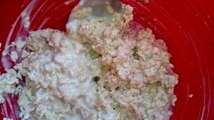 запеченные в духовке куриные котлеты с овсяными хлопьями