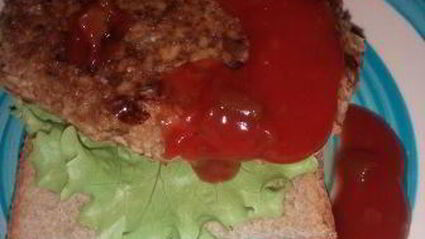 запеченные в духовке куриные котлеты с овсяными хлопьями