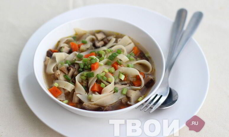 Рецепт лапша грибная