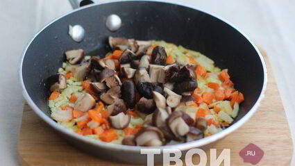 лапша грибная