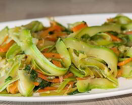 Лапша из кабачков