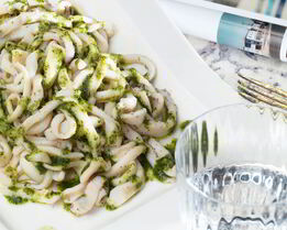 Лапша из кальмара