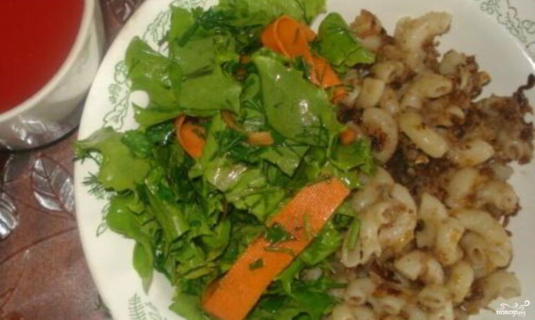 Рецепт лапша по-флотски