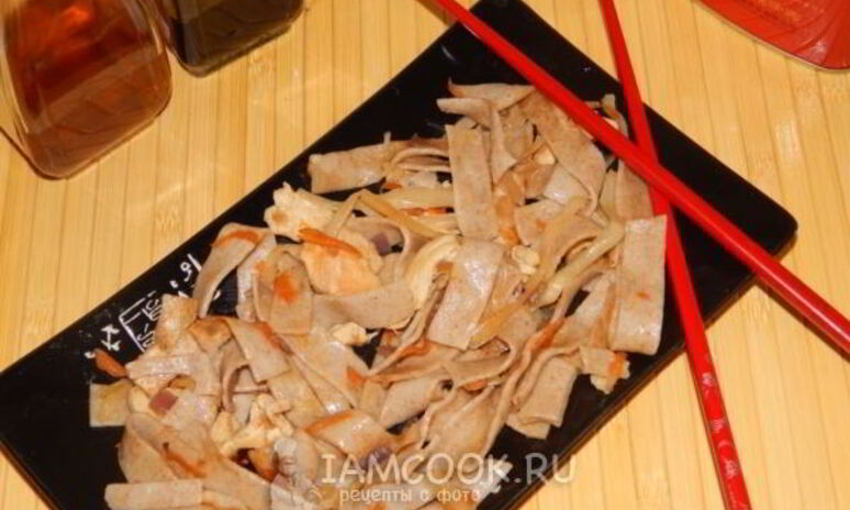 Рецепт лапша по-китайски