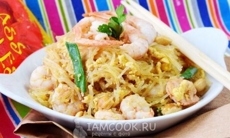 Рецепт лапша по-тайски