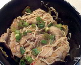 Лапша вок со свининой