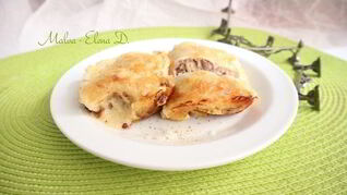 Блинная лазанья с индейкой