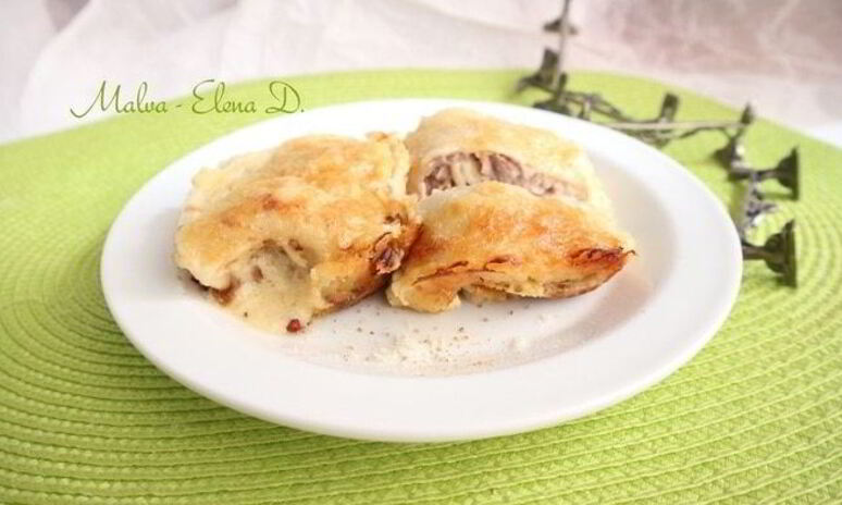 Рецепт блинная лазанья с индейкой