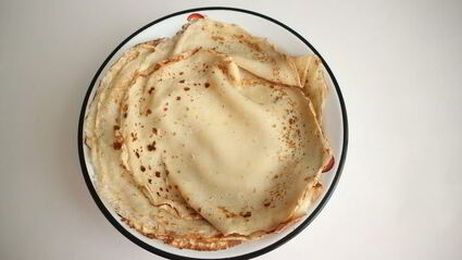 блинная лазанья с индейкой