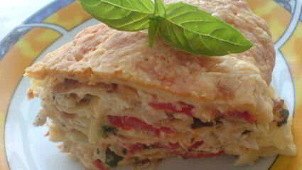 блинная лазанья