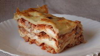 Лазанья без соуса Бешамель