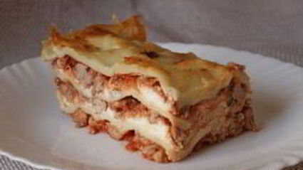 лазанья без соуса бешамель