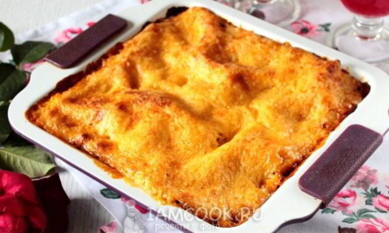 Рецепт лазанья болоньезе