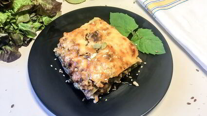 лазанья из кабачков