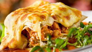 Лазанья из лаваша с фаршем