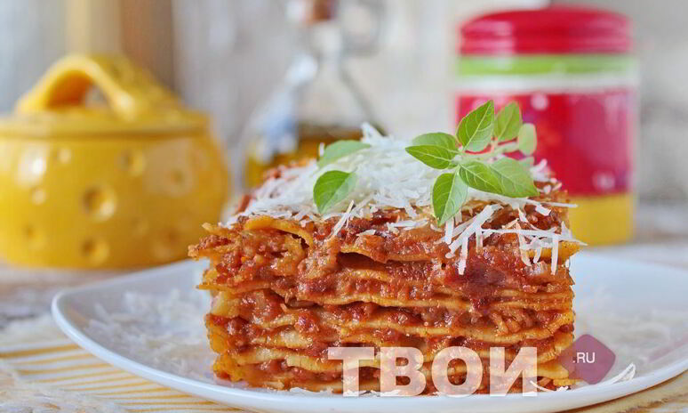 Рецепт лазанья классическая