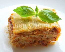 Лазанья под соусом Бешамель