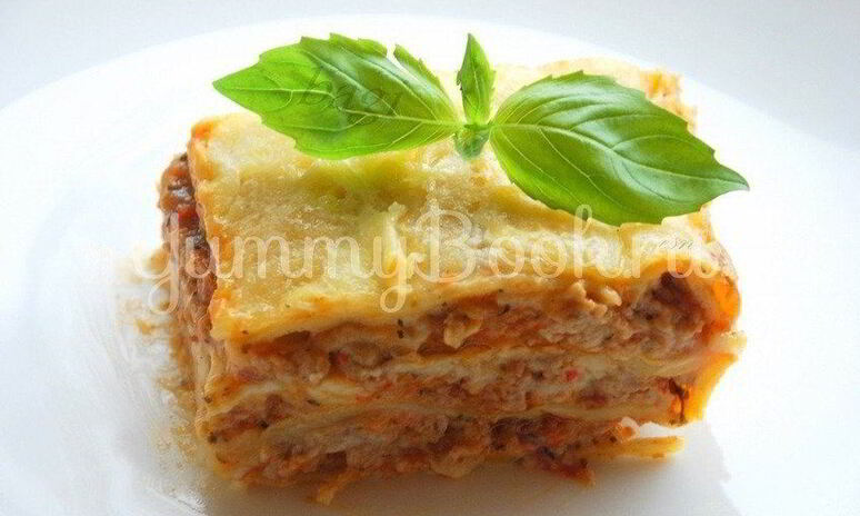 Рецепт лазанья под соусом бешамель