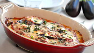 Лазанья с баклажанами