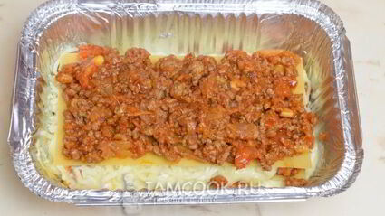 лазанья с фаршем в духовке