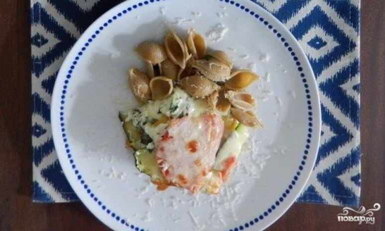 Рецепт лазанья с кабачками и помидорами