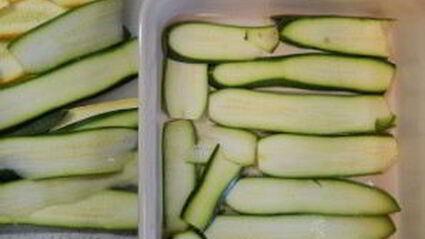 лазанья с кабачками и помидорами