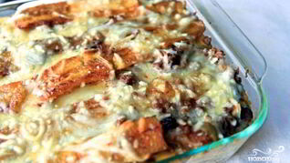 Лазанья с мясным фаршем